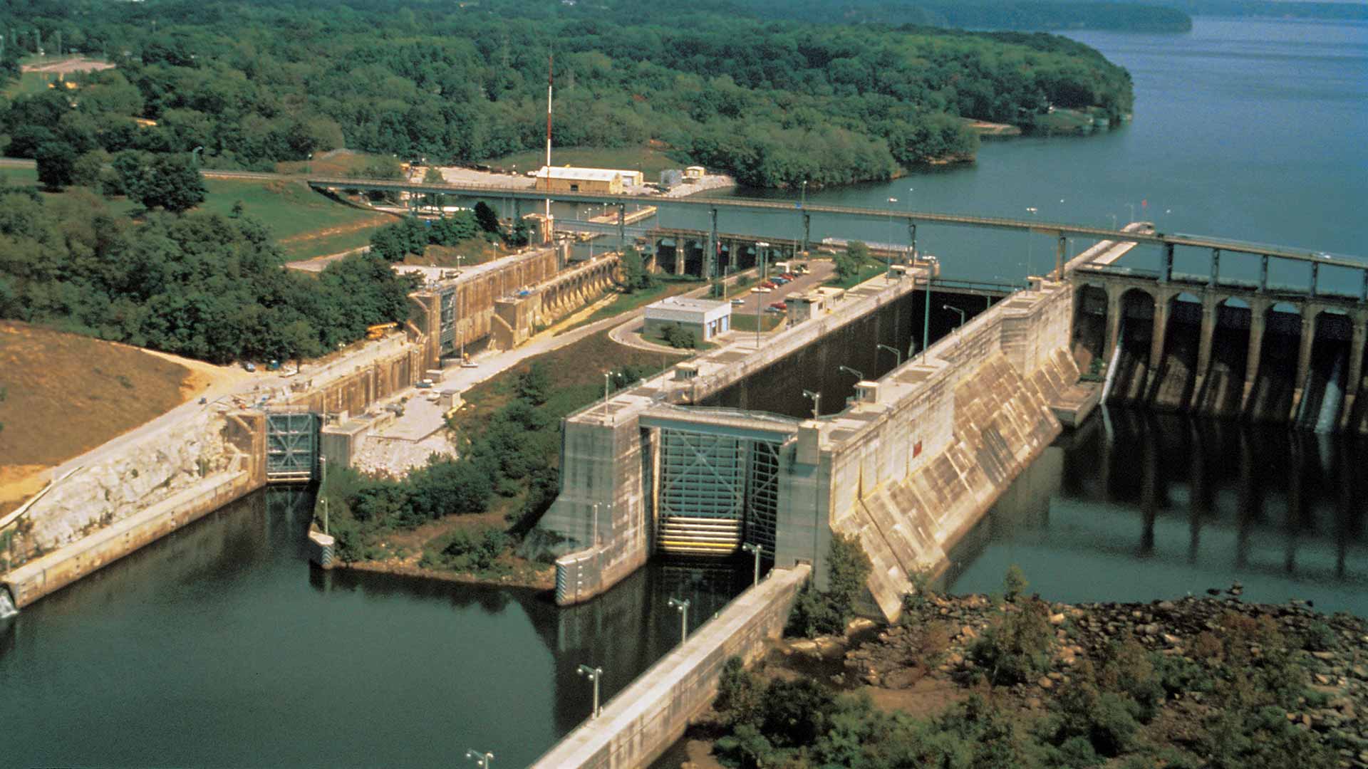 Wilson Lock near Florence, Alabama