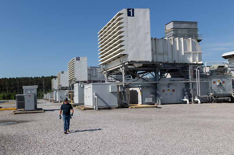 Tony Furline at Kemper Combustion Turbine Plant