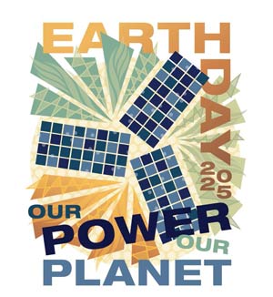 Earth Day 2025 Poster - Our Power Our Planet