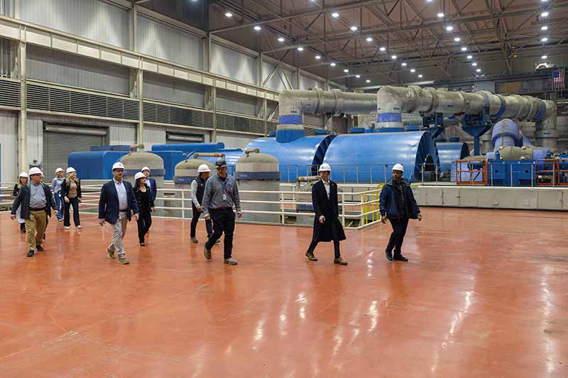 U.S. Secretary of Labor Chavez-DeRemer tours TVA's Cumberland Fossil Plant