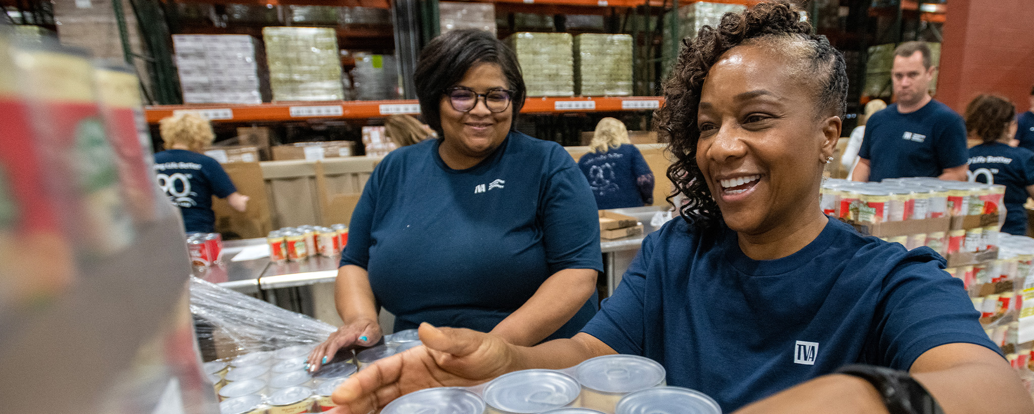 Service Hero Volunteers at Second Harvest of East Tennessee