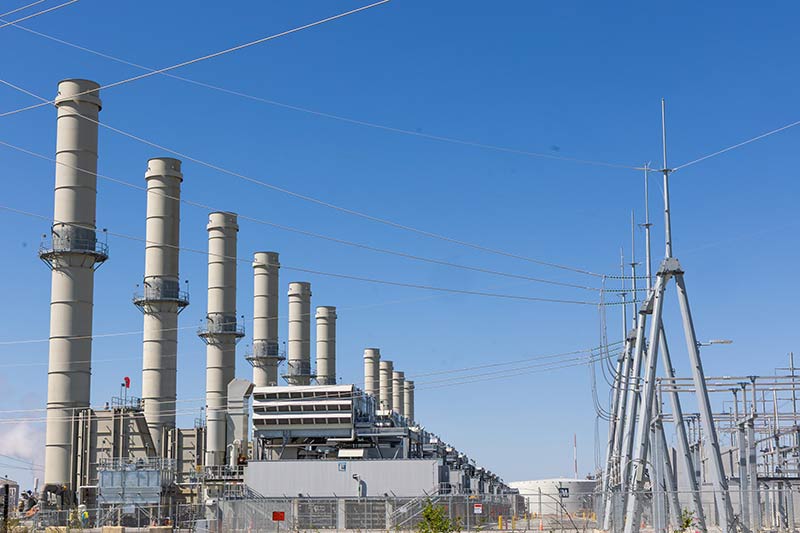 Johnsonville aeroderivative plant