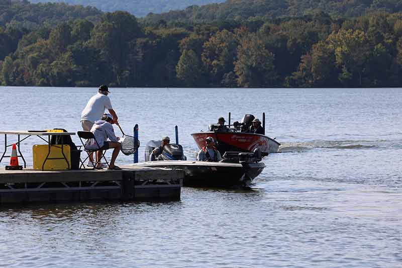 The three-day tournament drew competitors from professional and amateur fishing leagues