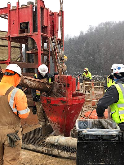 Boone Dam Final Concrete Pour
