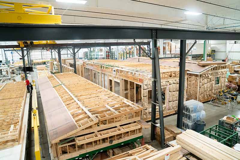 BuildEx assembly of modular housing
