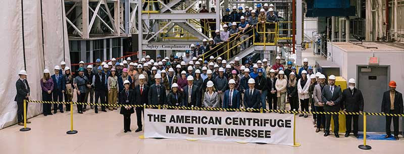 Entrus uranium enrichment centrifuge manufacturing facility is expanding operations in Oak Ridge.