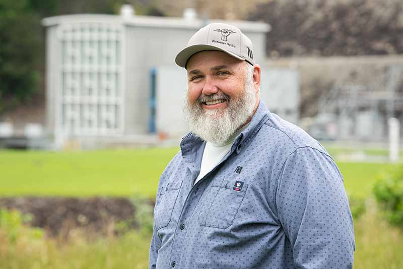 Chad Newton, hydro tech at TVA's South Holston Dam