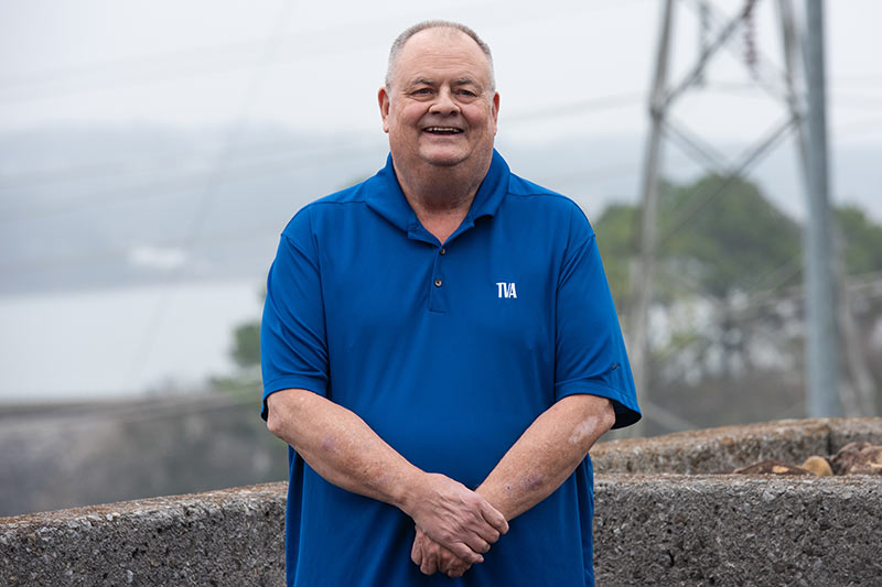 TVA reliability coordinator Chuck Nance began his career as an electrician.