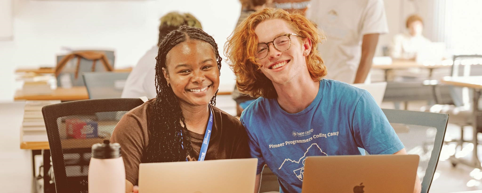 Base Camp Coding Academy Students at Base Camp Coding Academy