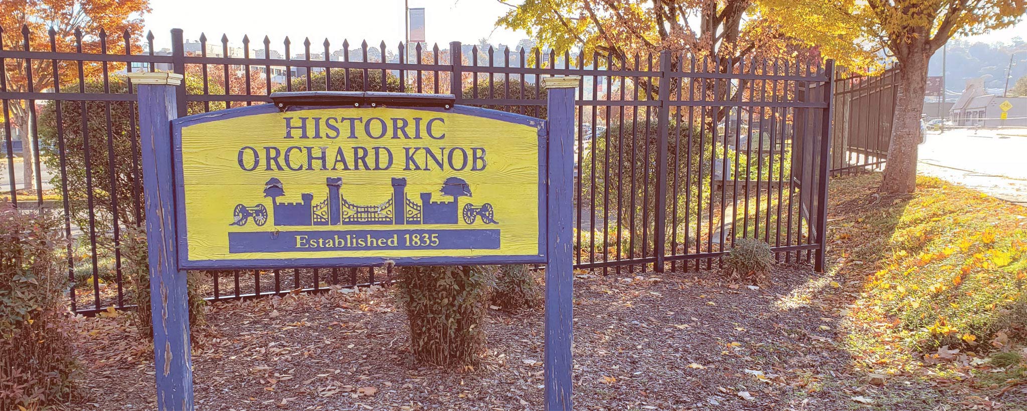 Historic Orchard Knob Signage