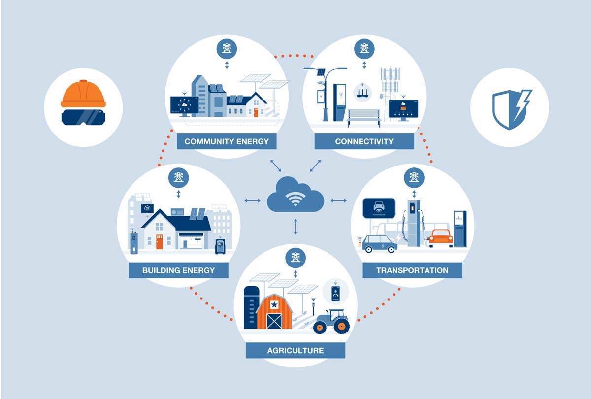 Technology Innovation Illustration