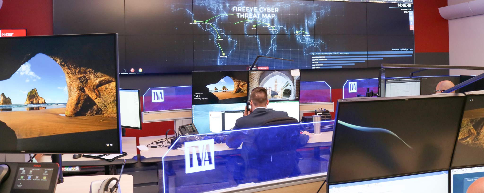 TVA Cyber Security Person Working TVA Cyber Security Person Working