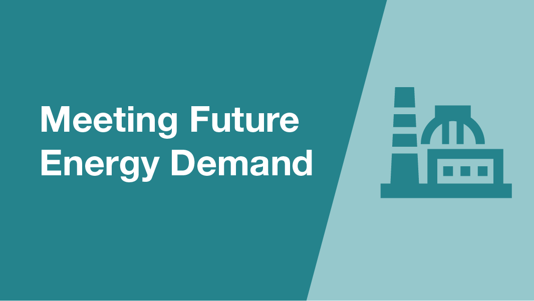 Meeting future energy demand