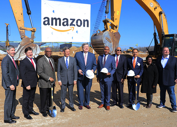 Amazon Memphis groundbreaking 600 Amazon Memphis groundbreaking
