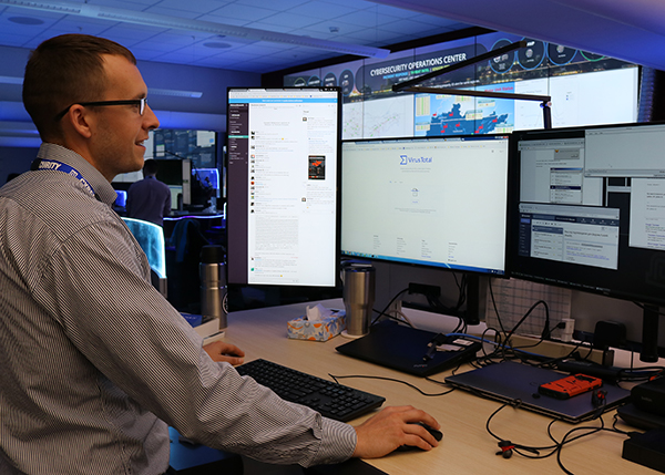 Cybersecurity Operations Center 600 Cybersecurity Operations Center