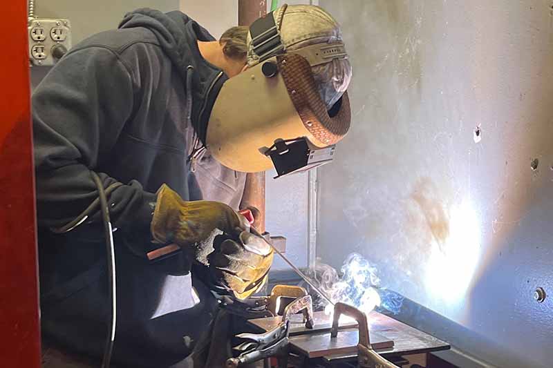 Wallace State welding competition in Alabama, sponsored by TVA
