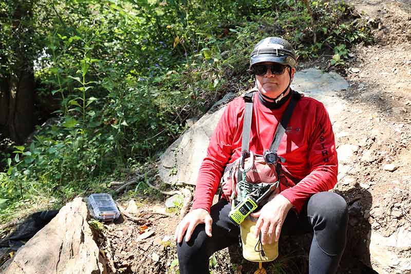 Jim McCool, instructor with Scenic Rivers Water Rescue