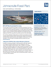 Johnsonville Groundwater Fact Sheet 