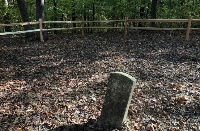 The grave of civil war veteran John Sutherd