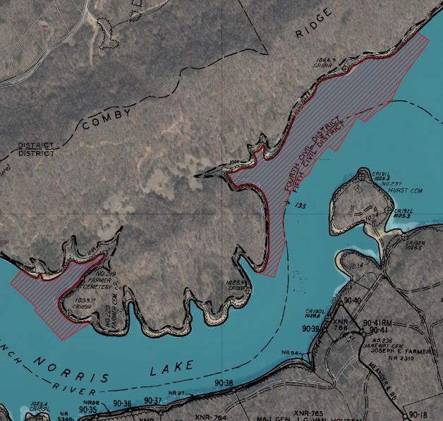 Norris Lake Serenity, LLC (Tennessee Vues) PN Map