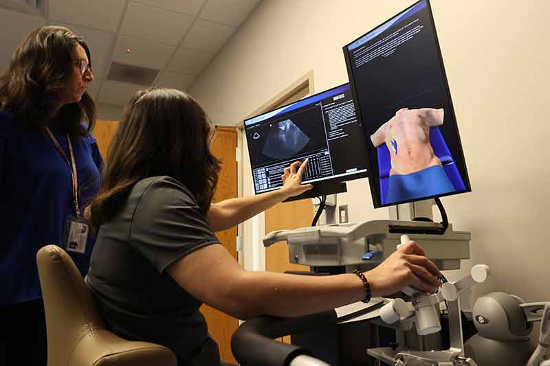 Medical sonography program training