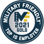 Military Friendly Top 10 Employer Award
