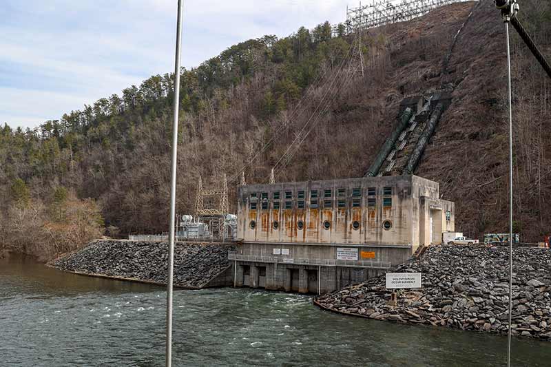 Apalachia Powerhouse in east Tennessee