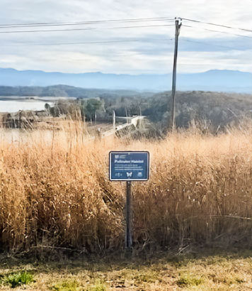 Pollinator sign