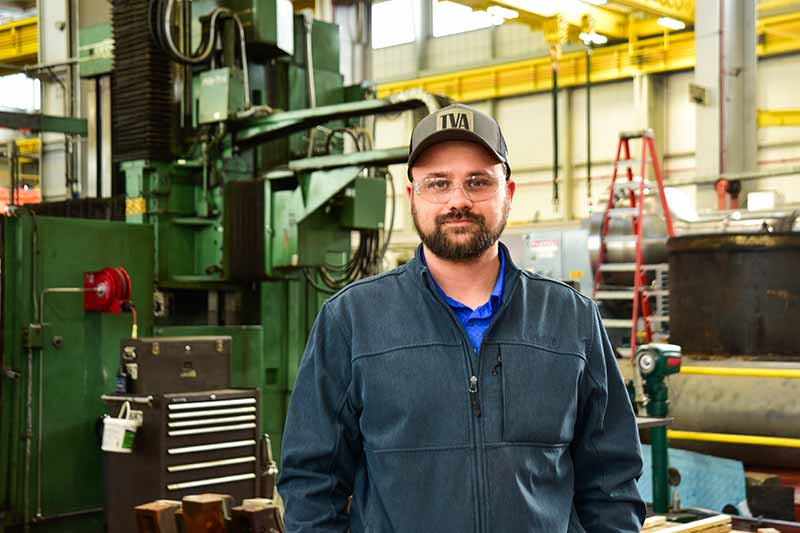 Joseph Hardwick, TVA machine tool specialist