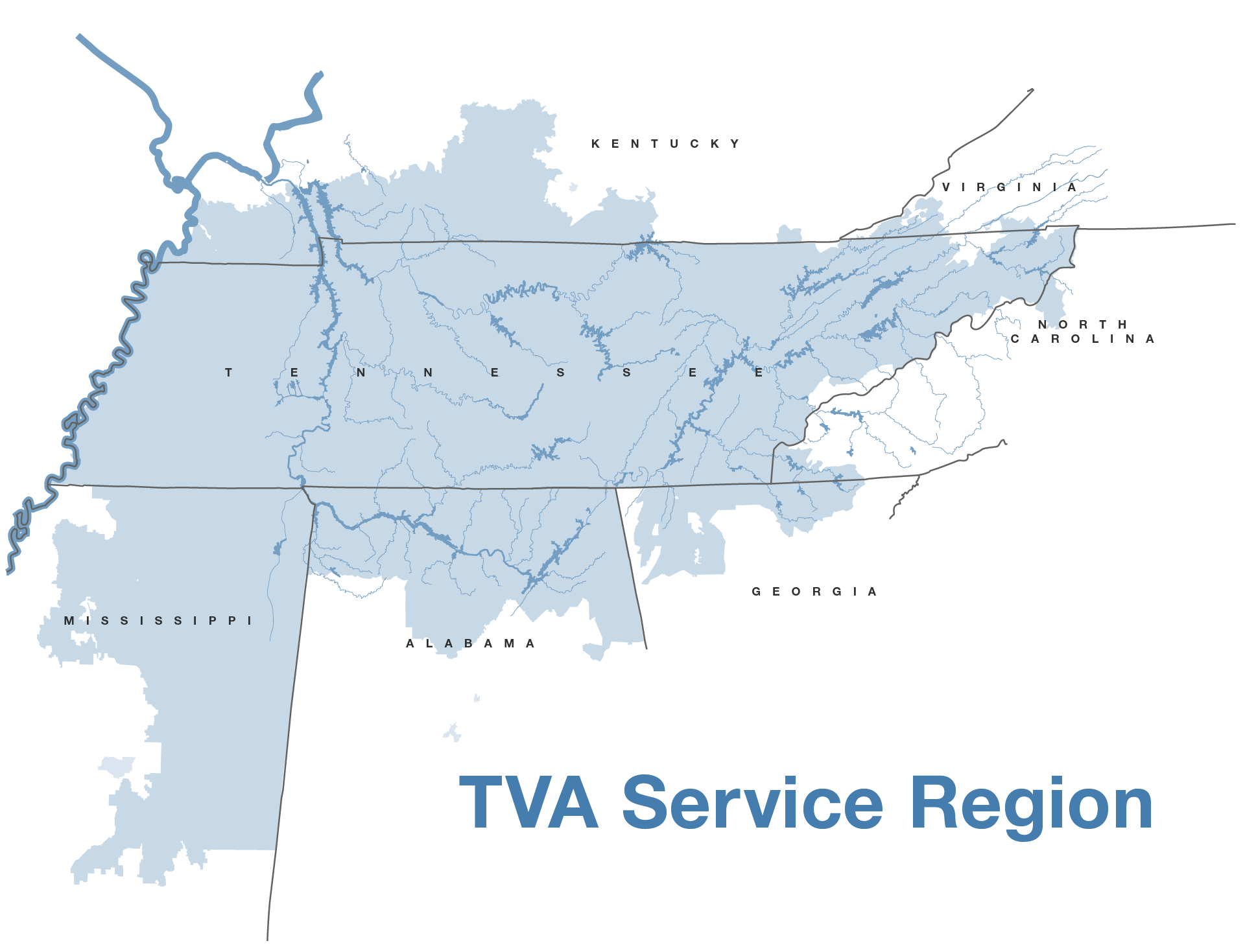 TVA Service Region