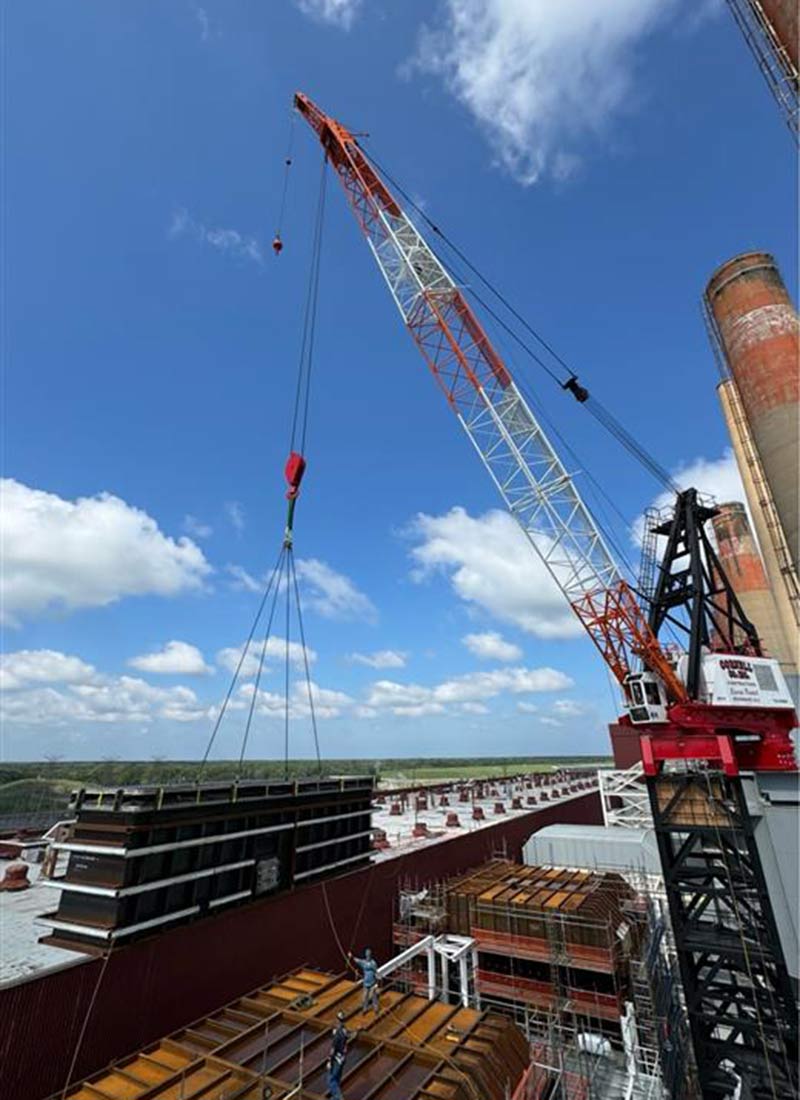 Shawnee Fossil Plant SCR lift