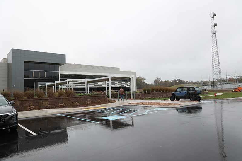 Exterior of facility.