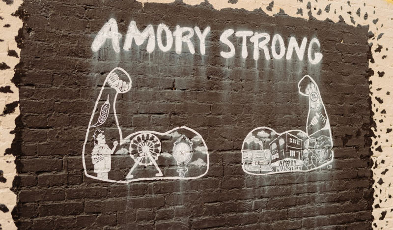 Stay strong Amory Mural 