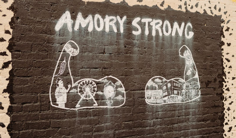 Stay strong Amory Mural