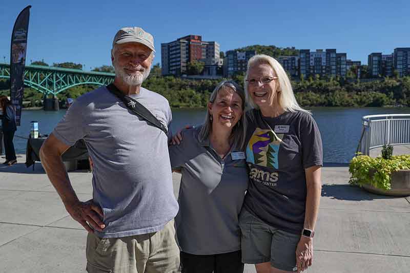 Pat Rakes, Jennifer Webster and Brandy Cox pose for a photo