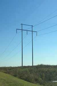 Double circuit transmission line