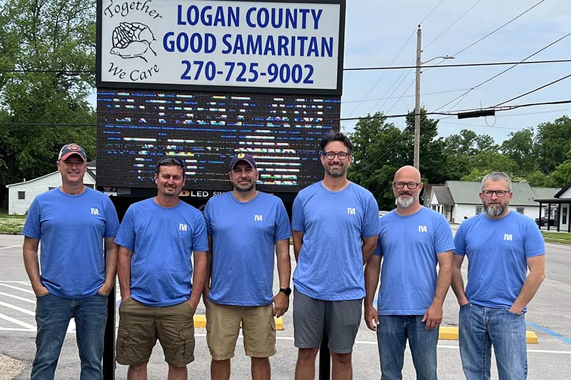 Six volunteers for Week of Service at Logan County Good Samaritan