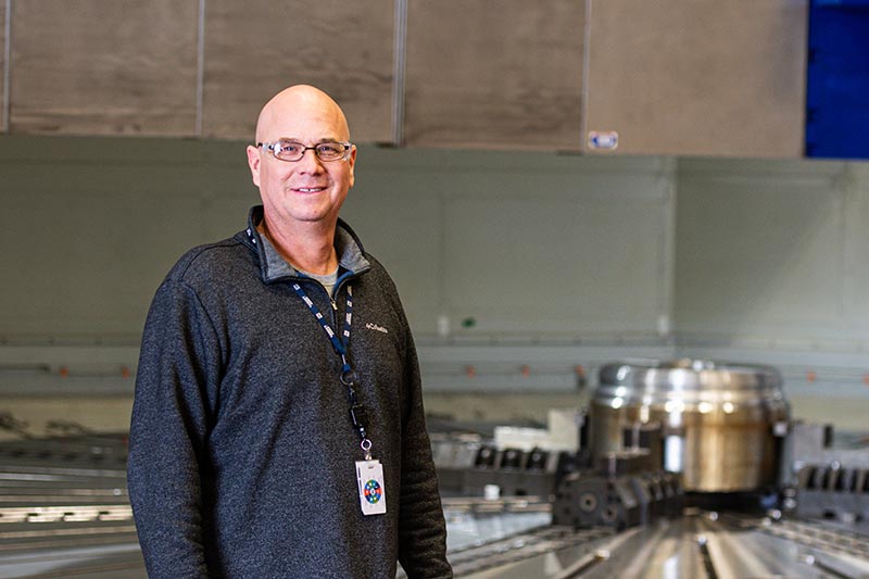 TVA Power Service Shops Manager Corey Saint