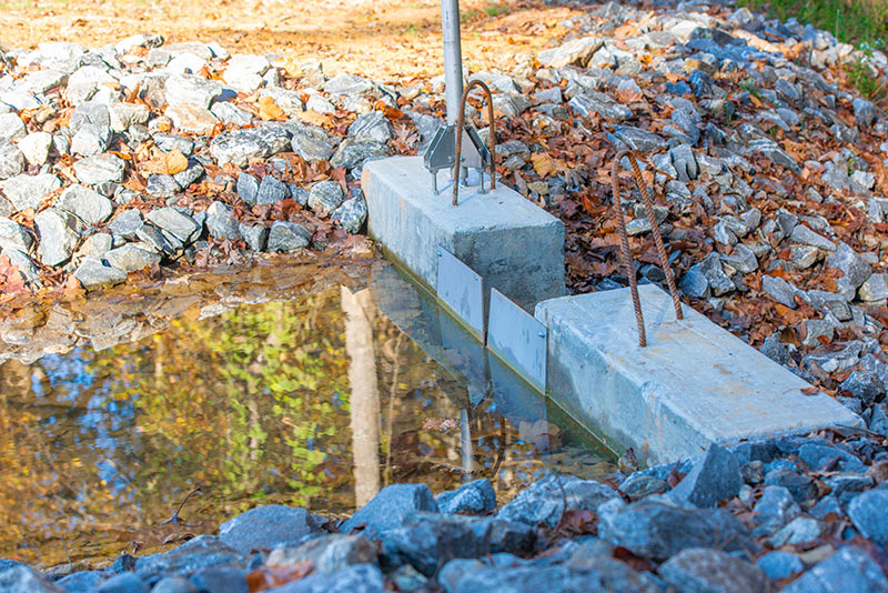 Chatuge Reservoir weir
