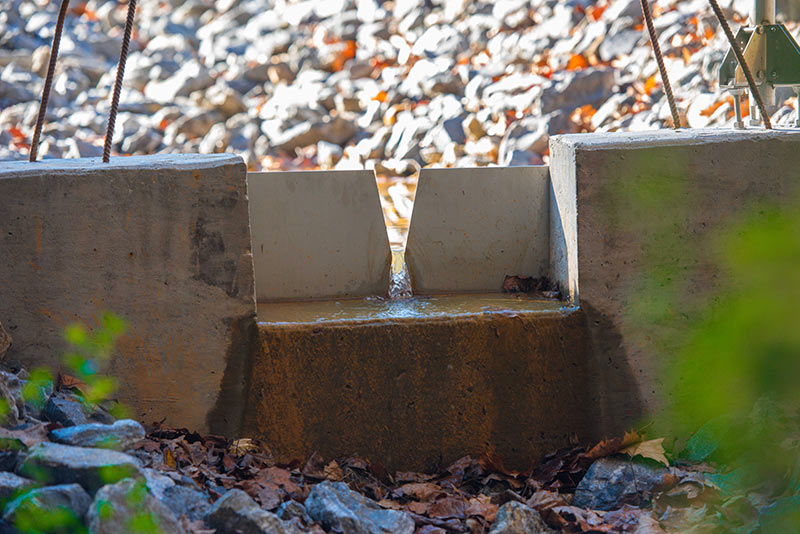 Chatuge Reservoir weir