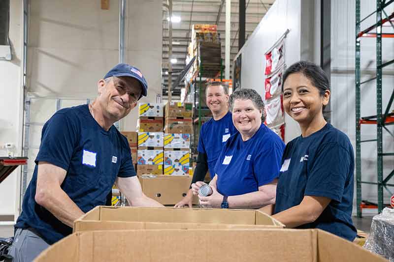 TVA employees volunteer at Chattanooga Foodbank