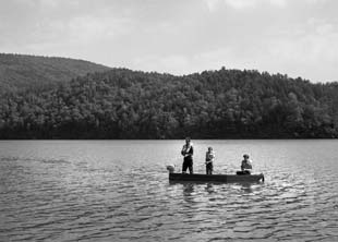 Fishing in Apalachia Dam