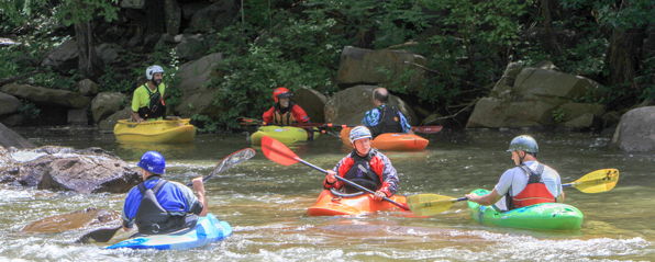 Recreation kayakers