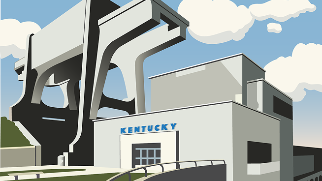 Illustration of Kentucky Dam