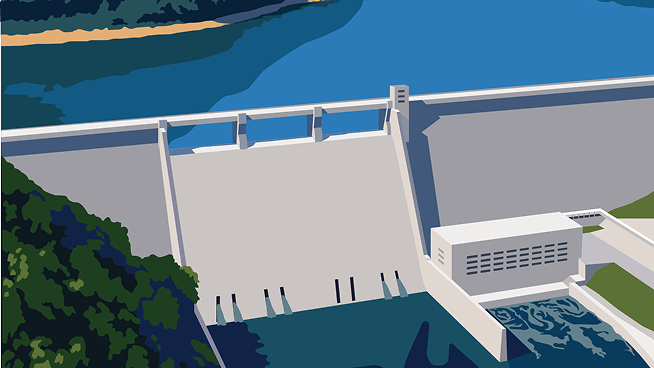 Illustration of Norris Dam