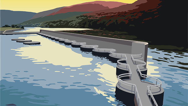 Illustration of Raccoon Mountain