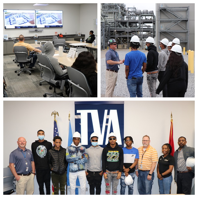 Memphis high school seniors tour Allen CC plant