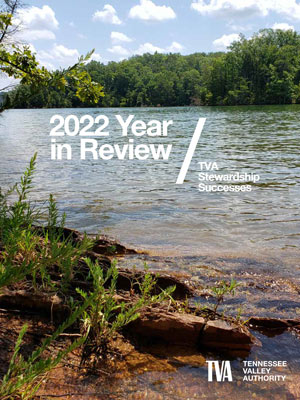TVA stewardship 2022 year in review cover TVA stewardship 2022 year in review cover
