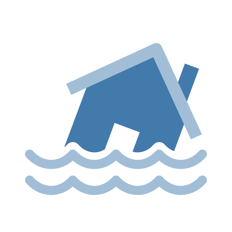 Flood control icon